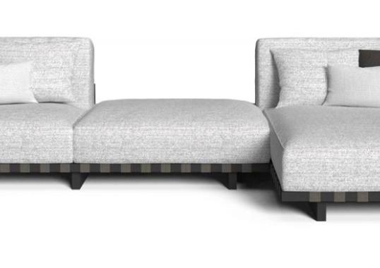 Уличный диван от фабрики Talenti модель ARGO ALU MODULAR SOFA