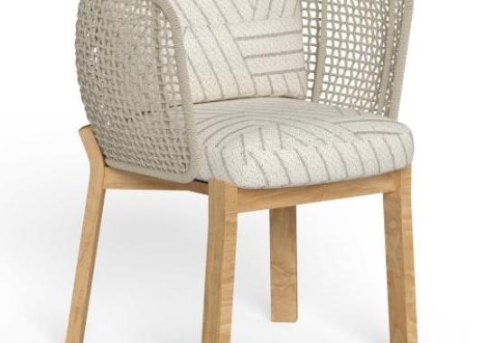 Кресло уличное Talenti ARGO WOOD CHAIR image 5