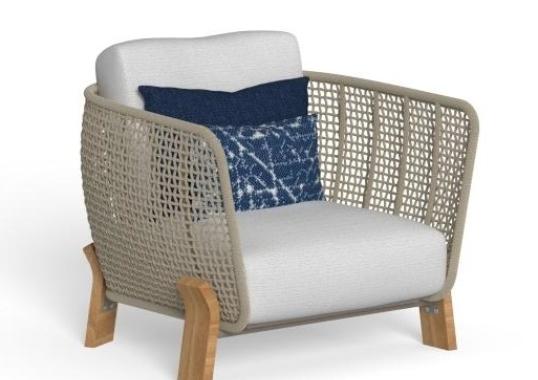 Кресло уличное Talenti ARGO WOOD ARMCHAIR image 6