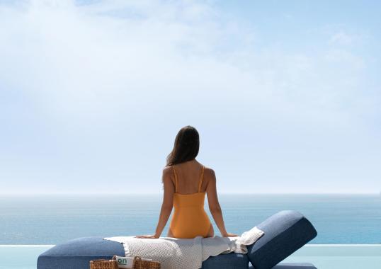 Шезлонг уличный Talenti ARGO WOOD SUNBED image 6