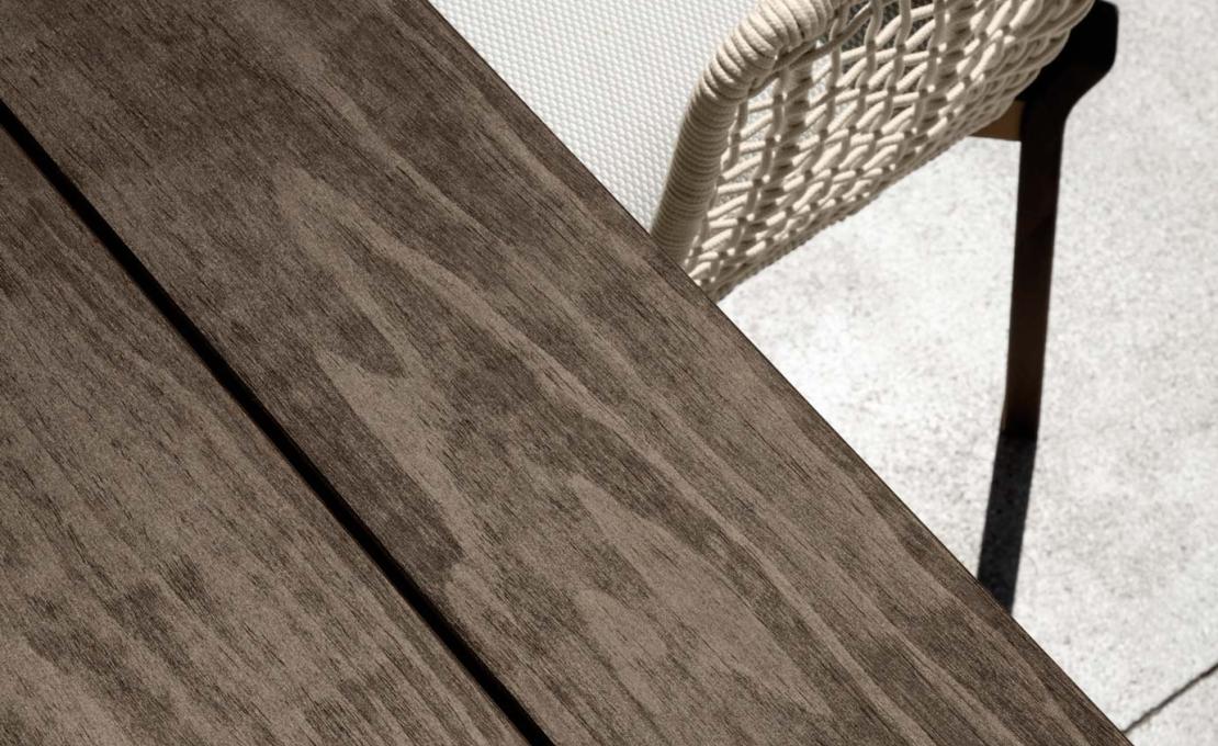 Уличное кресло от фабрики Talenti модель ARGO WOOD 