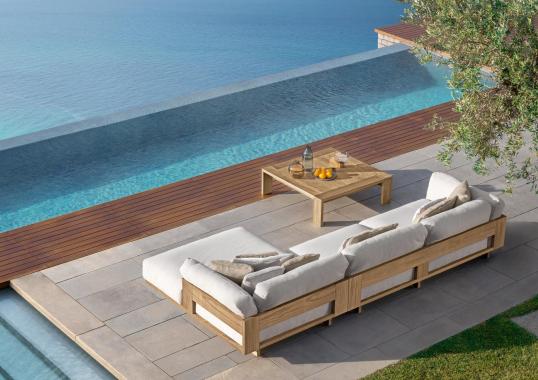 Уличный стол Talenti ARGO WOOD COFFEE TABLE image 5