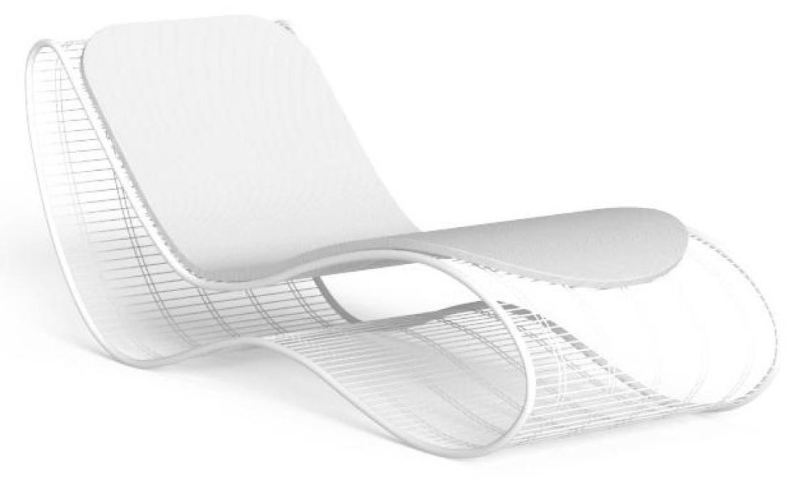 Шезлонг уличныйот фабрики Talenti модель BREEZ SUN LOUNGER