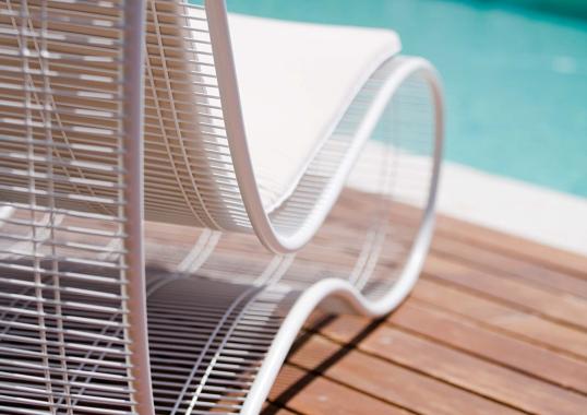 Шезлонг уличныйот фабрики Talenti модель BREEZ SUN LOUNGER