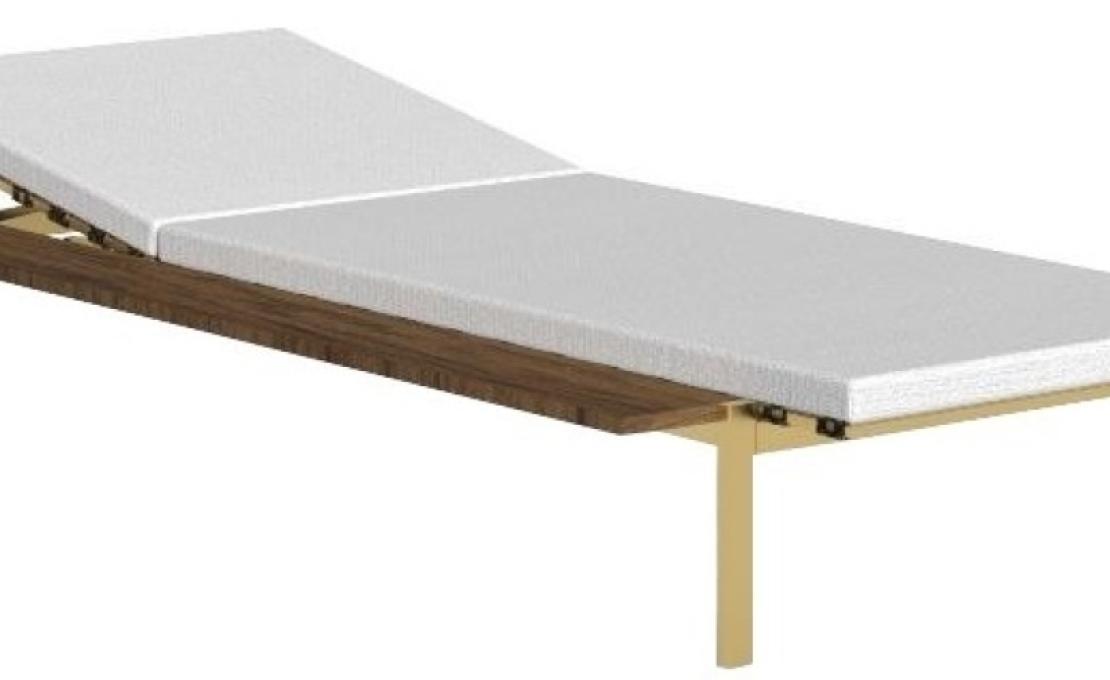 Шезлонг уличныйот фабрики Talenti модель CASILDA SUN LOUNGER