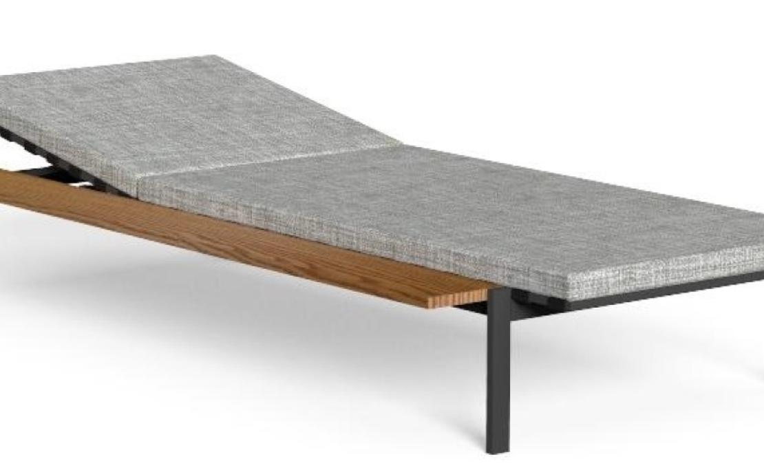 Шезлонг уличныйот фабрики Talenti модель CASILDA SUN LOUNGER