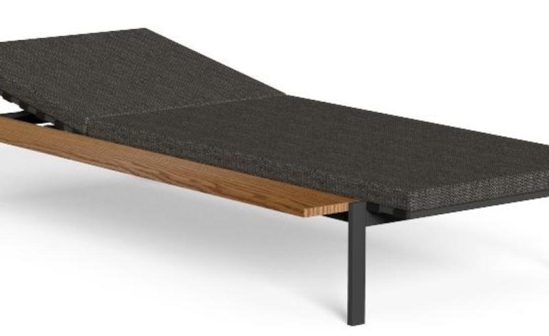 Шезлонг уличныйот фабрики Talenti модель CASILDA SUN LOUNGER