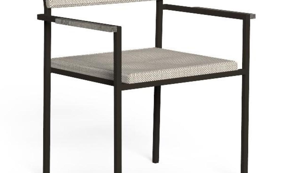 Уличный стул от фабрики Talenti модель CASILDA  WITH ARMRESTS