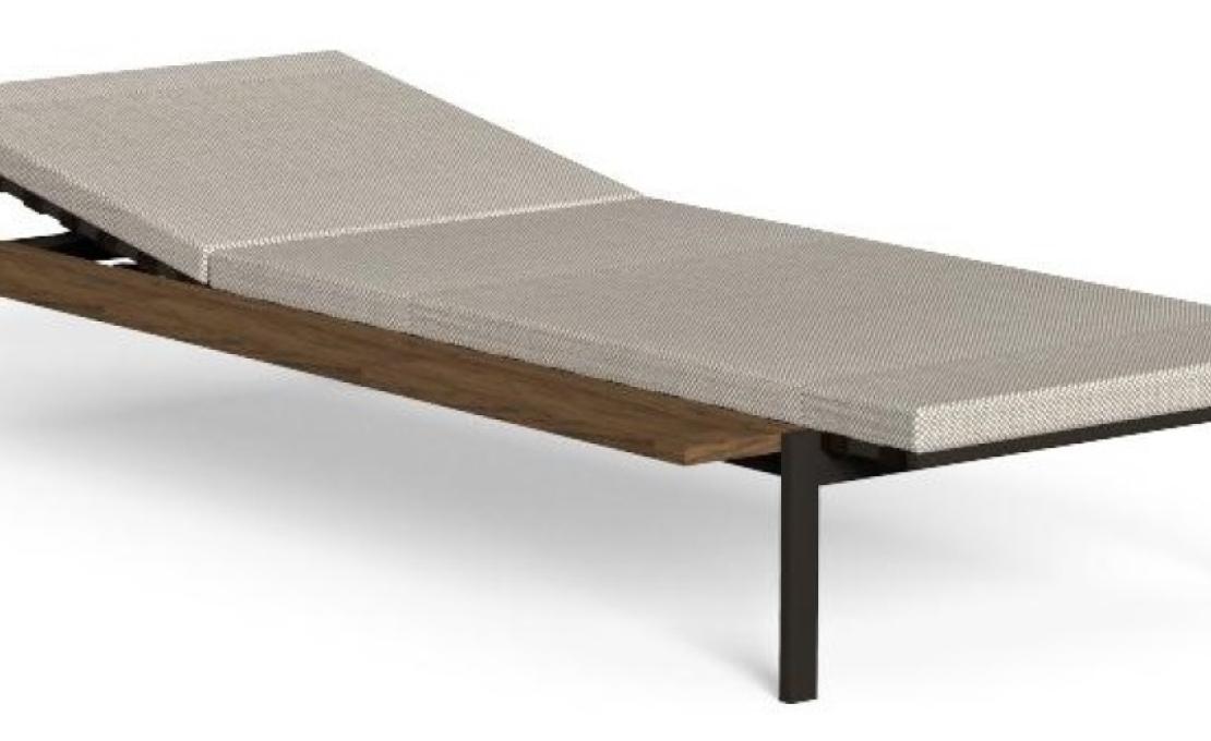 Шезлонг уличныйот фабрики Talenti модель CASILDA SUN LOUNGER