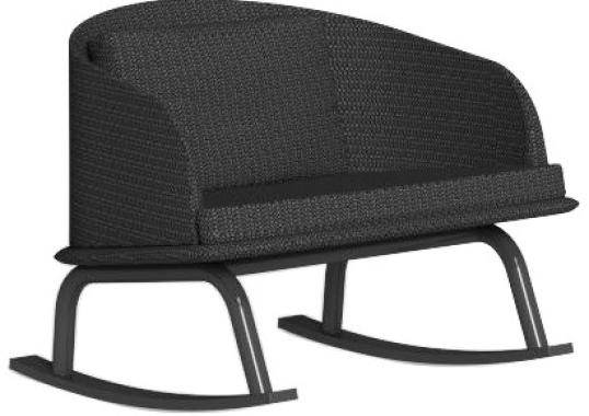 Кресло уличное Talenti CLEO SOFT ALU ROCKING CHAIR image 1