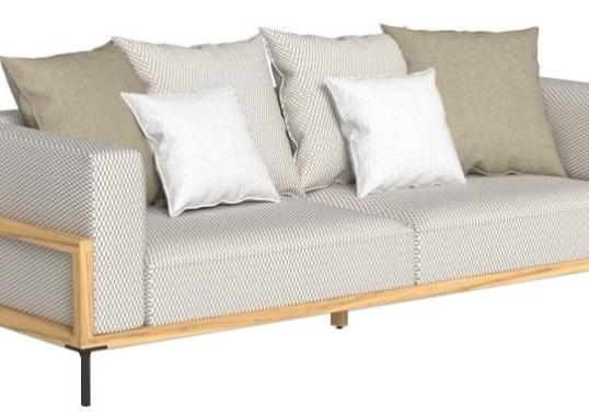 Уличный диван Talenti Cleosoft// Wood Sofa image 1