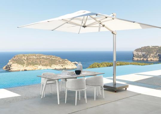 Уличный стол от фабрики Talenti модель CLEO SOFT ALU TABLE