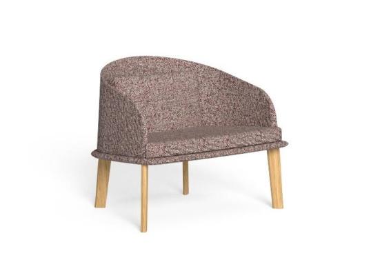 Кресло уличное Talenti Cleosoft// Wood Lounge Armchair image 2