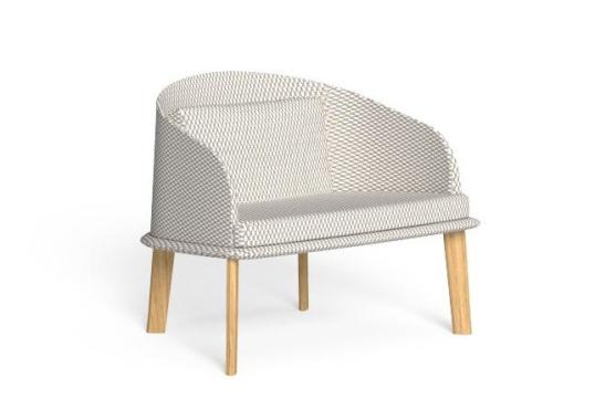 Кресло уличное Talenti Cleosoft// Wood Lounge Armchair image 3