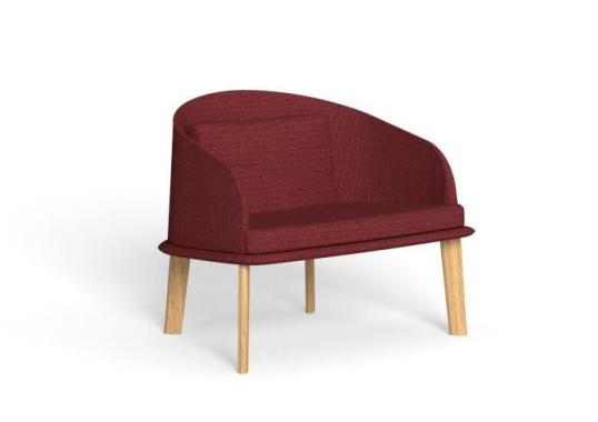 Кресло уличное Talenti Cleosoft// Wood Lounge Armchair image 4