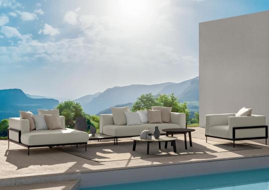 Уличный диван Talenti Cleosoft// Wood Modular Sofa image 5