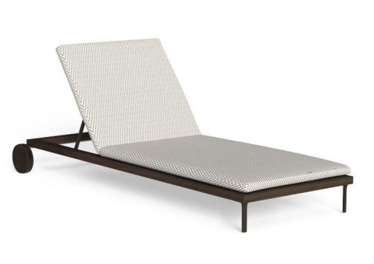 Шезлонг уличный Talenti Cleosoft// Wood Sunbed image 5