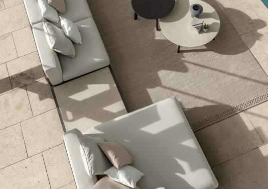 Уличный диван Talenti Cleosoft// Wood Modular Sofa image 6