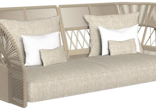 Уличный диван Talenti CLIFF DECO ROPE BACKREST SOFA image 1