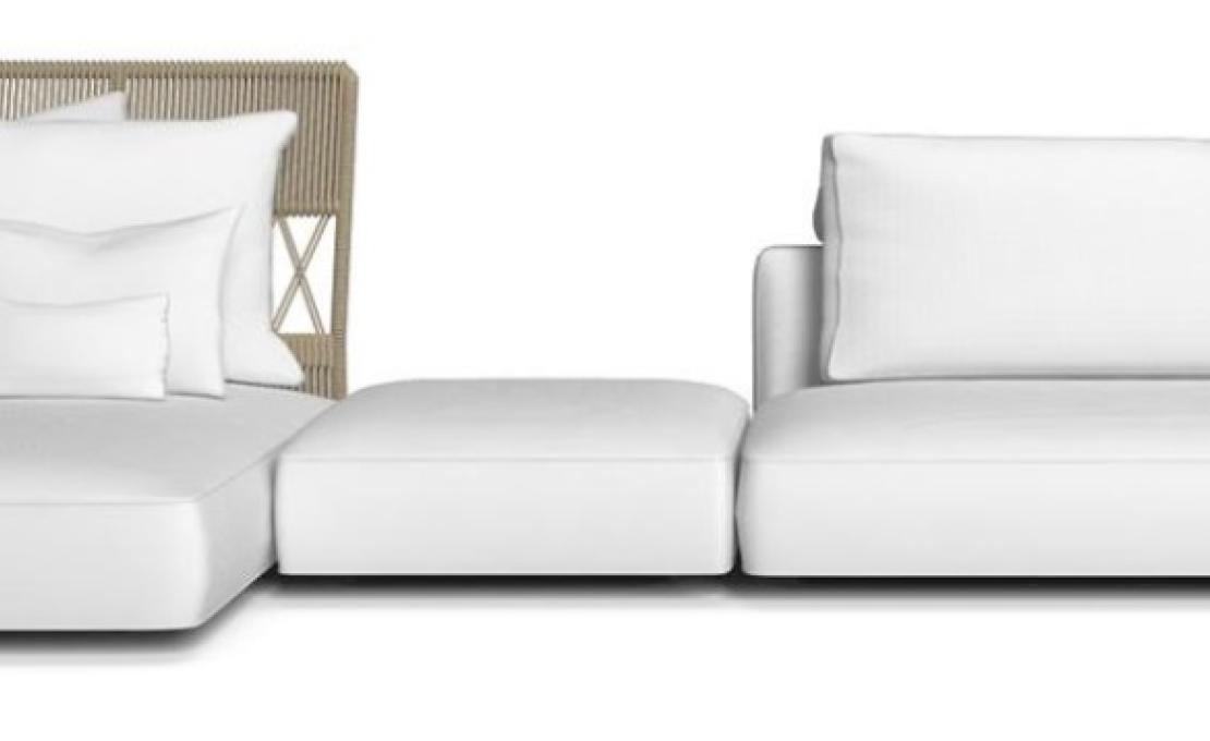 Уличный диван от фабрики Talenti модель Cliff Dèco Modular Sofa