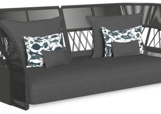 Уличный диван Talenti CLIFF DECO ROPE BACKREST SOFA image 3