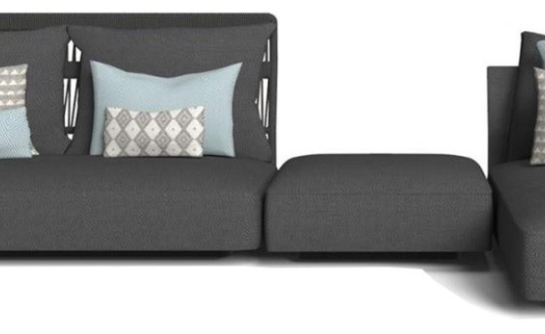 Уличный диван от фабрики Talenti модель Cliff Modular Sofa