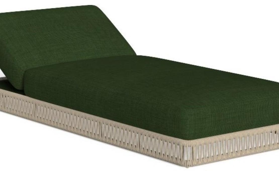 Шезлонг уличныйот фабрики Talenti модель CLIFF SUN LOUNGER