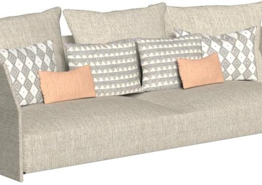 Уличный диван Talenti CLIFF FABRIC SOFA image 1