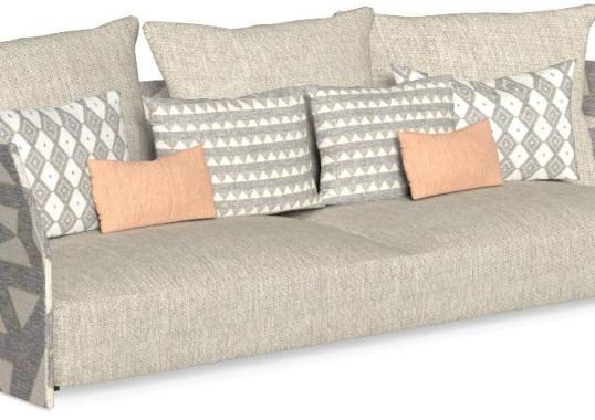 Уличный диван Talenti CLIFF FABRIC SOFA image 2