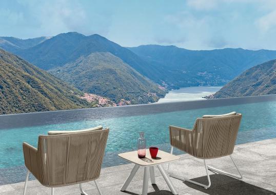 Кресло уличное Talenti CORAL ROPE LOUNGE ARMCHAIR image 3