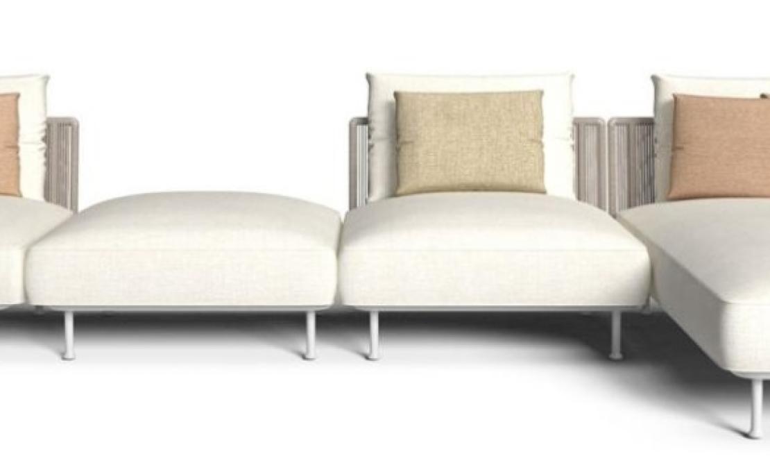 Уличный диван от фабрики Talenti модель Coral Modular Sofa