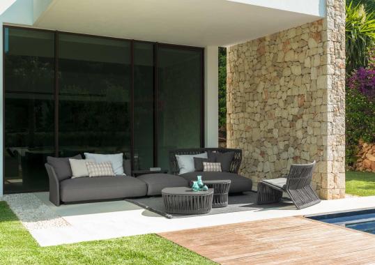 Уличный диван от фабрики Talenti модель Cliff Modular Sofa