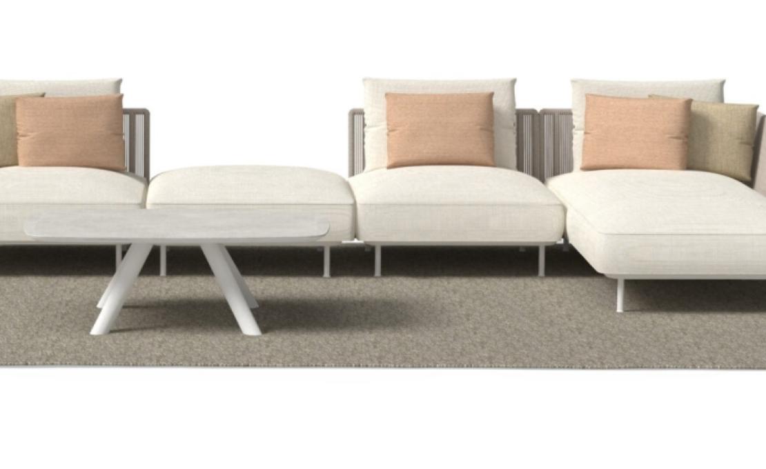 Уличный диван от фабрики Talenti модель Coral Modular Sofa