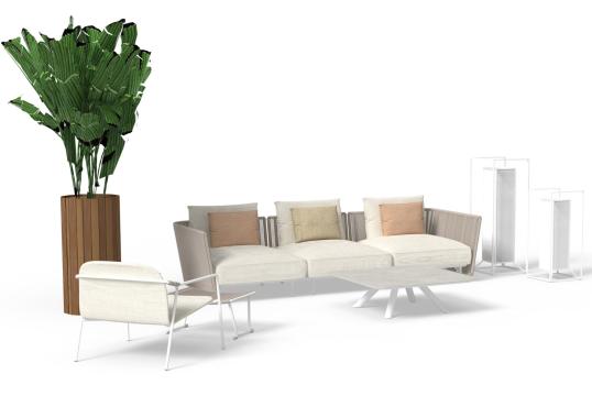 Уличный диван Talenti Coral Modular Sofa image 4