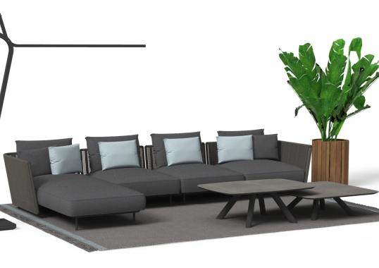 Уличный диван Talenti Coral Modular Sofa image 5