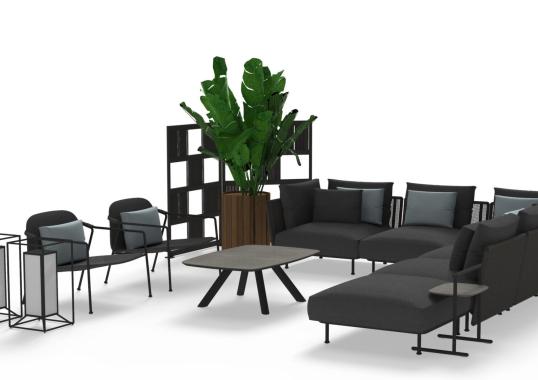 Уличный диван Talenti Coral Modular Sofa image 6
