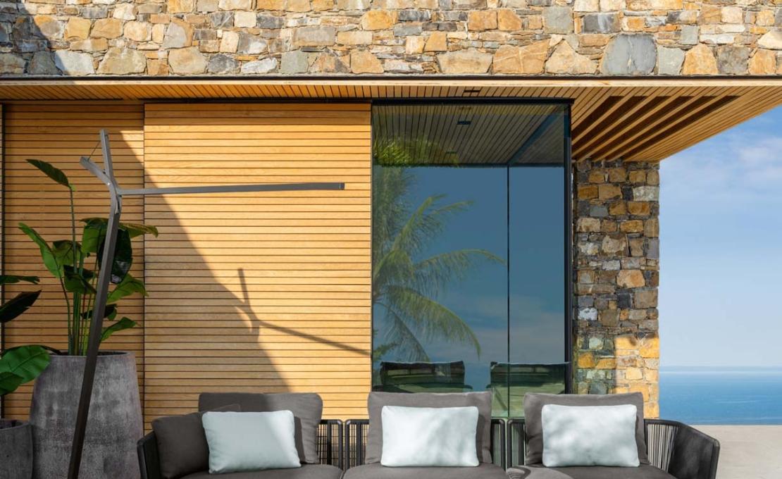 Уличный диван от фабрики Talenti модель Coral Modular Sofa