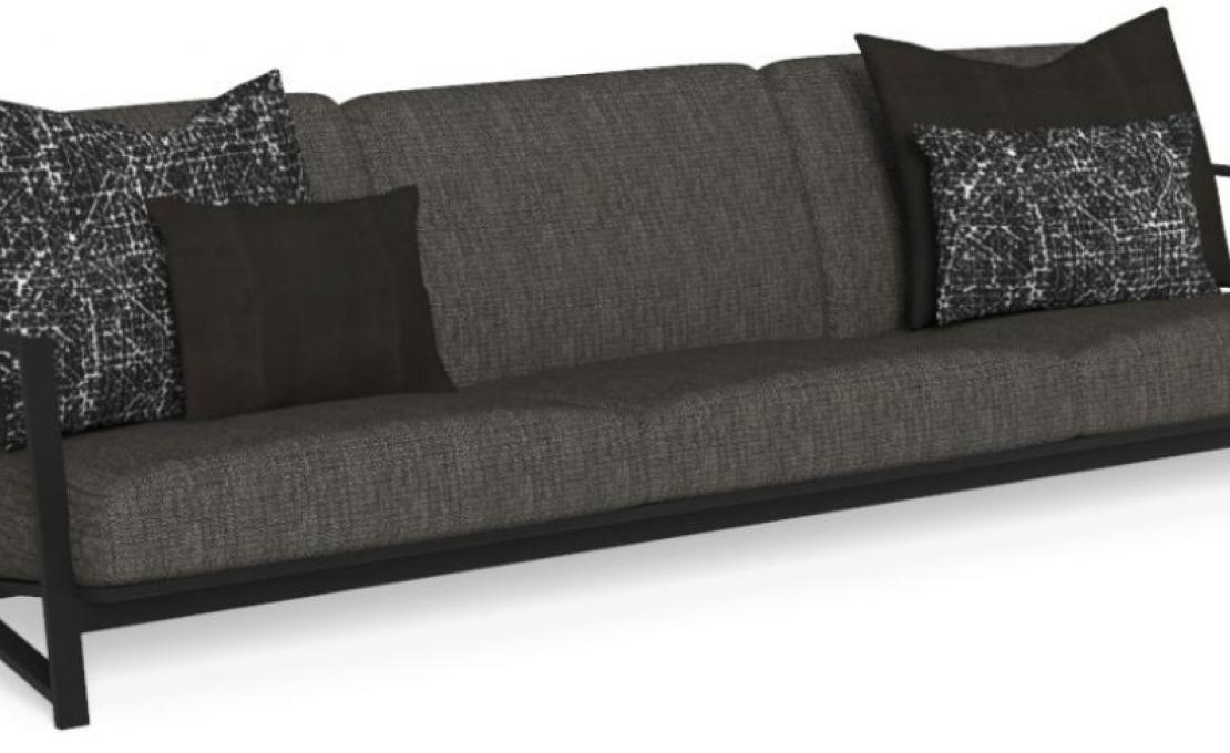 Уличный диван от фабрики Talenti модель COTTAGE LUXURY SOFA