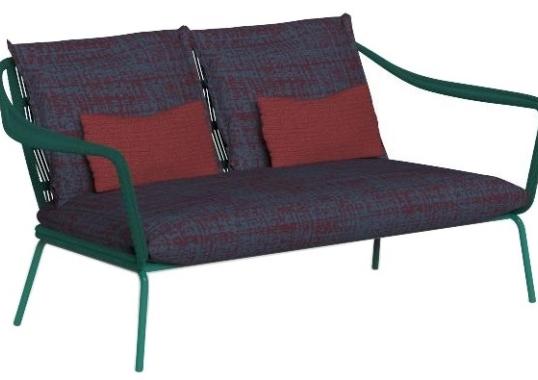 Уличный диван Talenti CRUISE ALU LOVE SEAT SOFA image 1