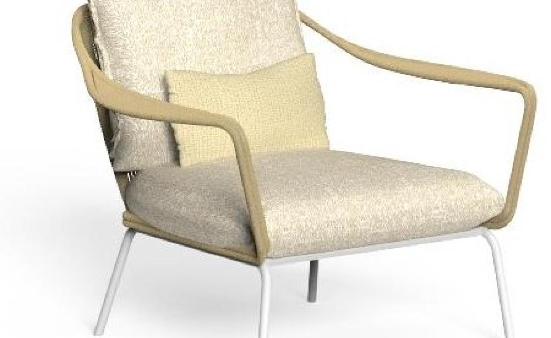 Уличное кресло от фабрики Talenti модель CRUISE ALU LIVING ARM