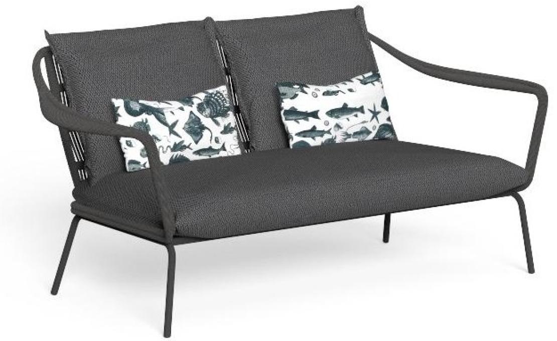Уличный диван от фабрики Talenti модель CRUISE ALU LOVE SEAT SOFA