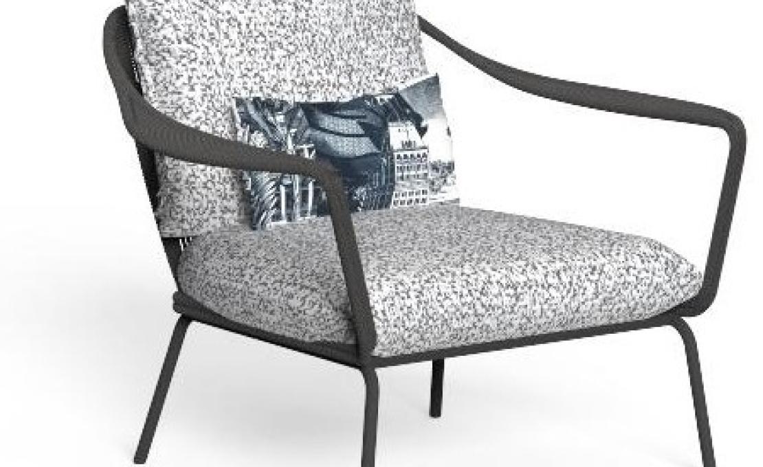 Уличное кресло от фабрики Talenti модель CRUISE ALU LIVING ARM
