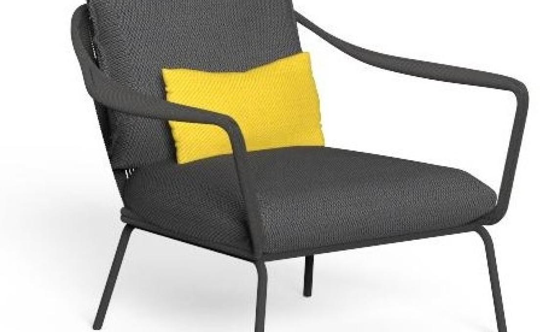 Уличное кресло от фабрики Talenti модель CRUISE ALU LIVING ARM