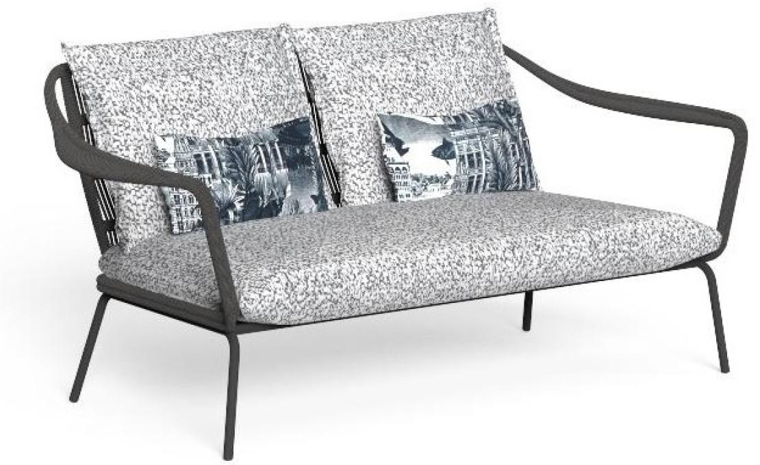 Уличный диван от фабрики Talenti модель CRUISE ALU LOVE SEAT SOFA