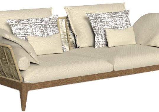 Уличный диван Talenti CRUISE TEAK SOFA image 1