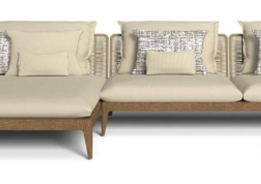 Уличный диван Talenti CRUISE TEAK MODULAR SOFA image 2
