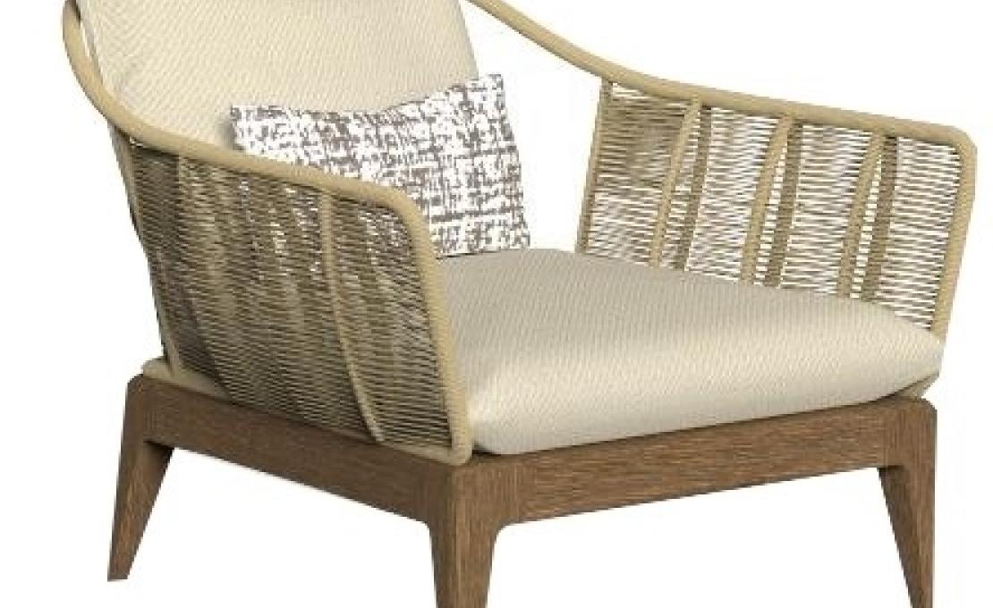 Уличное кресло от фабрики Talenti модель CRUISE TEAK ARM