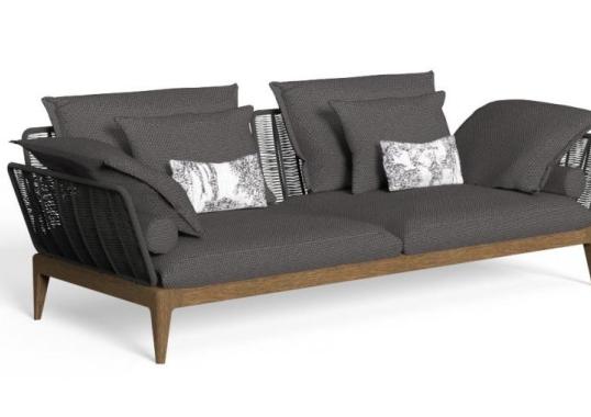 Уличный диван Talenti CRUISE TEAK SOFA image 3