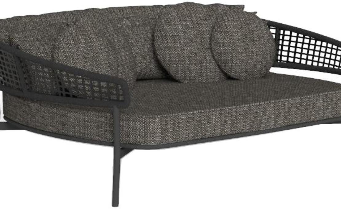 Уличная кушетка от фабрики Talenti модель MOON ALU DAYBED
