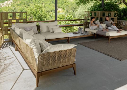 Уличный стол Talenti CRUISE TEAK COFFEE TABLE image 5
